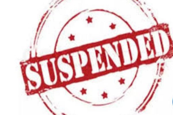 Public teacher suspended for harassing teacher