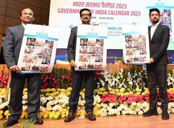 Union Minister Anurag Thakur released the official calendar of Government of India for 2023