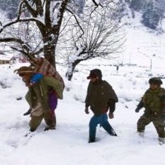 Cloudy in Jammu, possibility of rain and snowfall in the valley