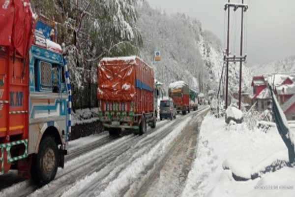 Jammu-Srinagar highway closed for the second day