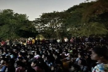 Rival groups screen BBC documentary and Kashmir files at University of Hyderabad