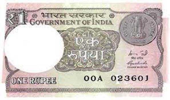 Rupee up by nine paise