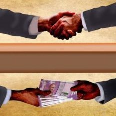 Trainee inspector caught red handed taking bribe, sacked