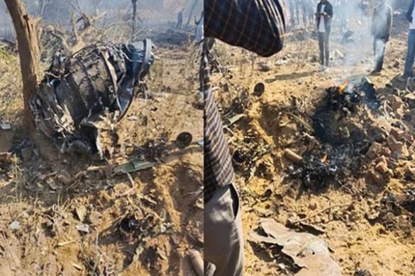 Two Airforce fighter jets collided in MP's Morena, 2 killed