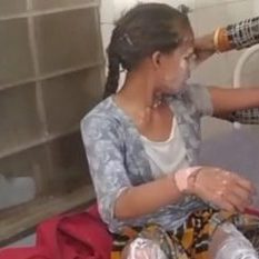 3 people got scorched due to cylinder explosion in Deeg of Bharatpur, accident happened during refilling