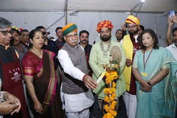 Kala Darshanam Art Camp inaugurated at 14th National Culture Festival