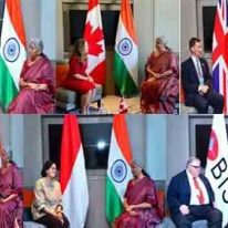 Sitharaman holds bilateral meetings with G-20 Finance Ministers