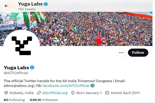 TMC's official Twitter account hacked, name and profile picture changed