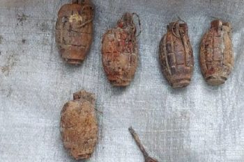 5 grenades found during house construction in Jammu