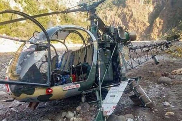 Cheetah helicopter of Indian Army crashes in Arunachal Pradesh, search for pilots continues