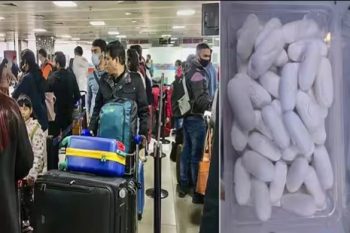 Cocaine worth 11 crores found in the stomach of a passenger from Brazil