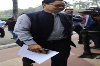 Differences between government, judiciary cannot be termed as conflict Rijiju