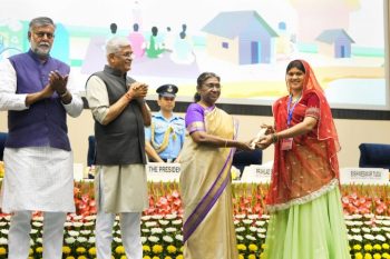 President confers Swachh Sujal Shakti Samman 2023