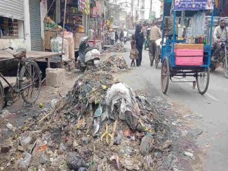 To clean the city on Holi, the Mayor himself should see the process of removing the garbage Congress