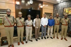 Trainee officers of the Indian Police Service paid a courtesy call to the Chief Minister Mr. Hemant Soren