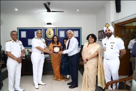 Trophy instituted in honor of Captain Mahendra Nath Mulla at Navy Children School Delhi