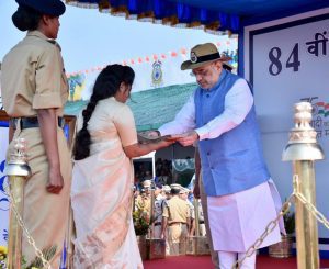 Union Home Minister Amit Shah participated in the 84th parade program of CRPF