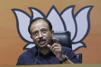 Union minister Muraleedharan admitted to hospital