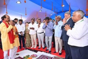 Chief Minister Shri Hemant Soren attends the ground breaking ceremony of the expansion project of The Tinplate Company of India Limited (TCIL) in Jamshedpur