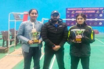 Jammu's two shuttlers qualified for national ranking