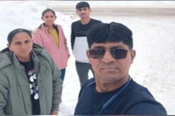 Picture of Indian family on the verge of death surfaced, they were going to US illegally from Canada