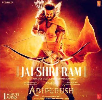 South star Prabhas's Raghav avatar in the new poster of 'Adipurush' and the lyrical audio of 'Jai Shri Ram' is winning hearts on the internet