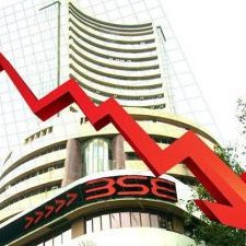 Stock market opened on red mark, Sensex fell 96 points