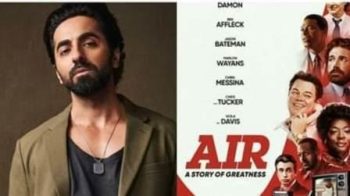 Ayushmann Khurrana supports Ben Affleck's 'Air'