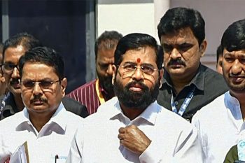 Emergency landing of CM Eknath Shinde's helicopter, going to Satara with 2 ministers