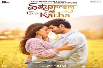 Makers of Karthik Aryan and Kiara Advani starrer Satyaprem Ki Katha released the romantic poster