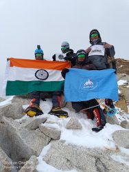 Mountaineers from Nimas scaled the highest mountain in North Eastern states