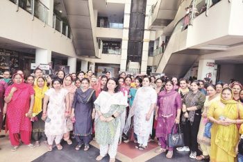 Village women watch The Kerala Story film