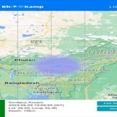 3.7 magnitude earthquake in Assam