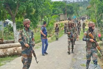 Army forced in front of women in Manipur, 12 militants had to leave – returned only with weapons