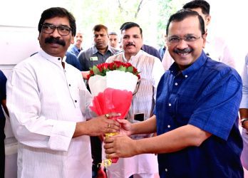 Arvind Kejriwal met Jharkhand Chief Minister Hemant Soren