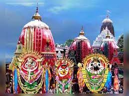 Despite the bad weather, there was a flood of reverence on the upside down Rath Yatra