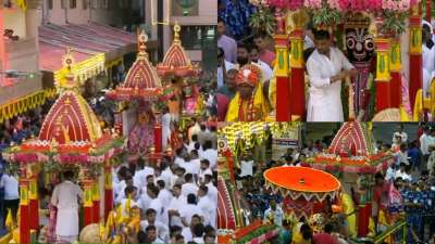 Grand Rath Yatra of Lord Jagannath started in Puri, Amit Shah attended Mangal Aarti in Ahmedabad