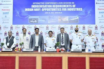 Interactive Conference and B2B Session on Indigenization Requirements of Indian Navy Held