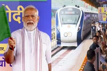 The country got the gift of five new Vande Bharat trains PM Modi flagged off at Rani Kamlapati station