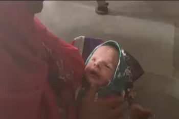 Woman names baby girl born before cyclone Biperjoy