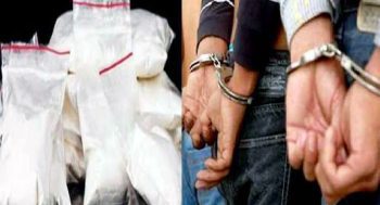 2 smugglers arrested with heroin worth 2 crores