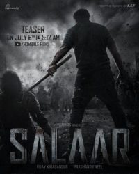 The teaser of South Star Prabhas' upcoming film 'Salar' will be released on July 6.