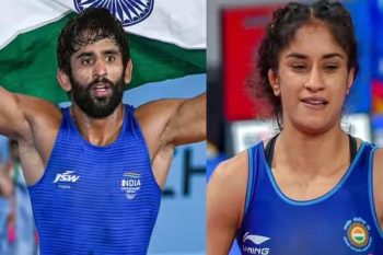 Bajrang Punia and Vinesh Phogat get direct entry in Asian Games, exemption from trial