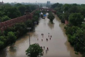 Current coming in ITO railing and many pillars, Kejriwal government sought help from NDRF