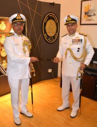 Deepak Kumar Goswami takes over as Admiral Superintendent of Naval Dockyard, Mumbai