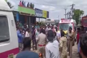 Fierce explosion in Tamil Nadu's firecracker factory, 8 people died on the spot;