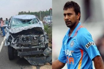 Former Indian cricketer car accident victim, narrowly escapes life