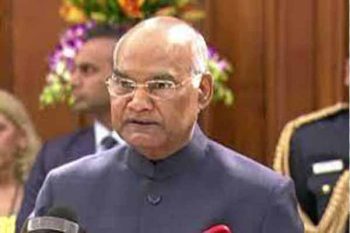 Former President Ram Nath Kovind reached Maharashtra on a two-day visit