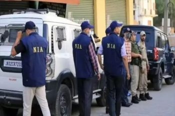 Major action of NIA in terrorist conspiracy case, raids at many places in Kashmir