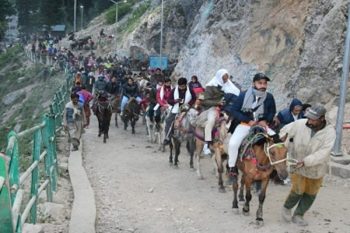 More than 10 thousand pilgrims performed Amarnath Yatra on the second day